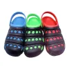 Colorful crocs are fashionable, breathable, anti-slip and lightweight summer casual sandals Item Picture